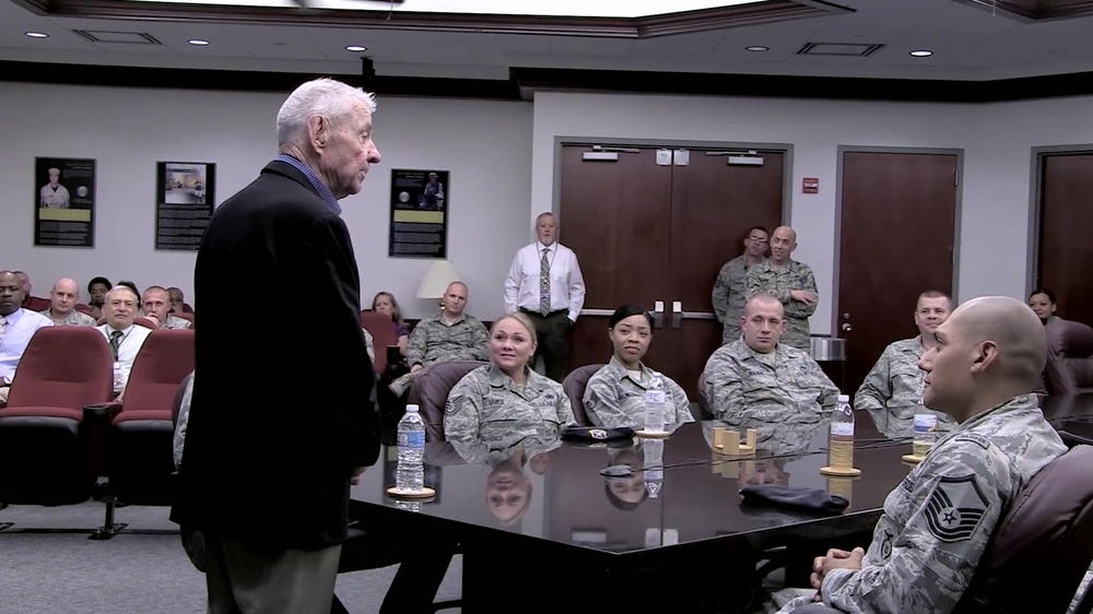 Dvids Video Retired Cmsaf Gaylor Visits Afmisc No Lower 3rds