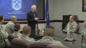 Retired CMSAF Gaylor Visits AFMISC B-Roll