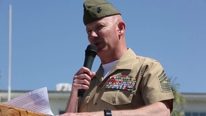 Master Sgt. Harry Francis Campbell's Bracelet Ceremony B-Roll part 2