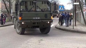 2nd Cavalry Regiment Battle Group Poland arrived in Orzysz Poland