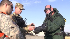 Preparing for Decontamination, Vigilant Guard 17