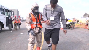 Preparing for Decontamination, Vigilant Guard 17