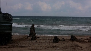 Combined-Arms Amphibious Beach Assault Exercise
