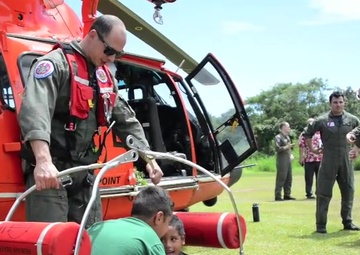 Coast Guard attends Career Day at Hana High and Elementary School