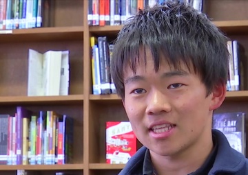 Students from Zama City visits ZAHS