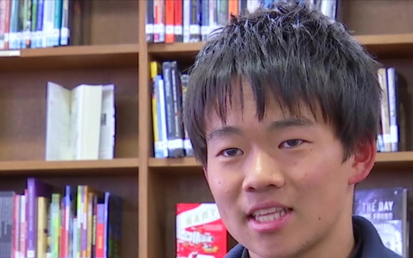 Students from Zama City visits ZAHS