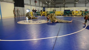 AFNORTH Combative Level I exercise React to contact