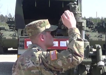 M777 Howitzer in Orzysz Poland