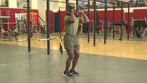 Dumbbell Lateral Squat