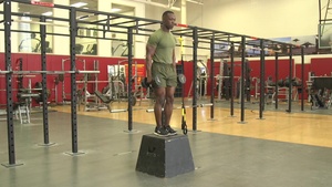Dumbbell Single Leg Squat