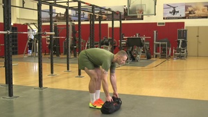 Sandbag Single Leg Deadlift
