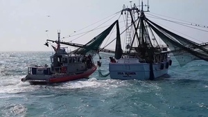 Coast Guard medevacs man, 19, from shrimping boat