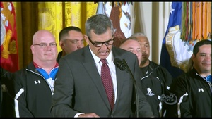 President, Vice President Host Wounded Warriors at the White House