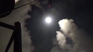 USS Ross Strikes on Syria