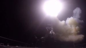 USS Ross Strikes on Syria