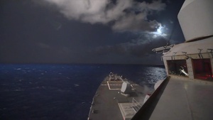 USS Porter (DDG 78) strike operations