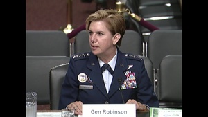 Highlights - SASC Hearing, NORTHCOM Gen. Robinson