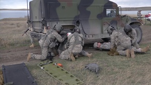 881st Troop Command Trains Aviation Regiment in Operation Thunder (No Titles or Narration)
