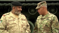 Kuwait Land Forces Commander visits U.S. Army Central