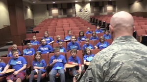 Kids Deployment Line at Ellsworth - B-Roll Package