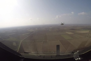 Scenic flight Aboard UH-60 Black Hawk Helicopter Flight from Port in Greece to Airbase