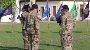 Change of Command Ceremony Charlie Detachment 106th Financial Management Support Unit