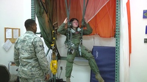113th Wing Aircrew Spotlight: Emergency egress & parachute descent training