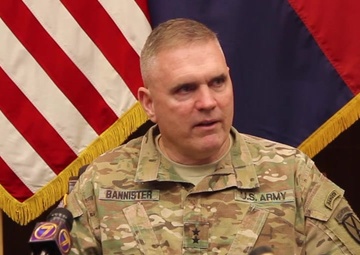 Maj. Gen. Jeffrey Bannister Media Round Table 2017