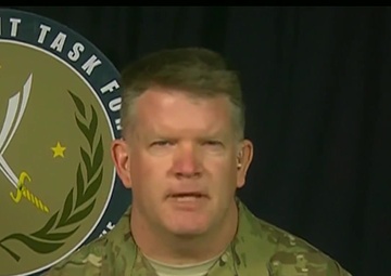 Inherent Resolve Spokesman Briefs Reporters