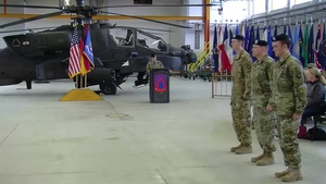 1-3 Aviation Reconnaissance Battalion, Alpha Company Change of Command Ceremony