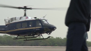 1st Heli F-16 Crash Response