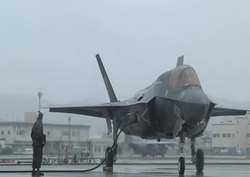 Marine Fighter Attack Squadron 121 performs their first ever air-delivered ground refueling training (Package/Pkg)