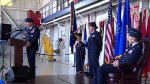 33rd Fighter Wing Change of Command Broll