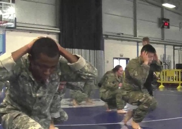 AFNORTH Combatives level I,  React to Contact