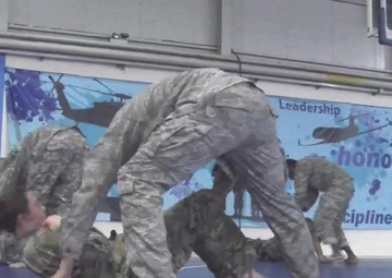 AFNORTH Combatives level I,  React to Contact