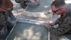 SPMAGTF-SC Marines work on engineering skills