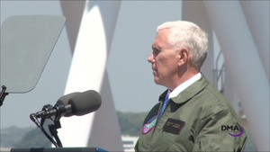 Vice President Visits the USS Ronald Reagan