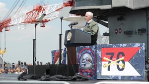 Vice President Pence Visited the USS Ronald Reagan