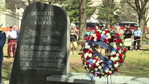 75th anniversary of the Doolittle Tokyo Raid Ceremony Broll