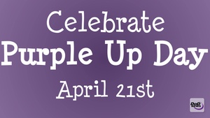 Celebrate Purple Up Day!