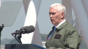 Vice President Pence Visits USS Ronald Reagan - Full Speach