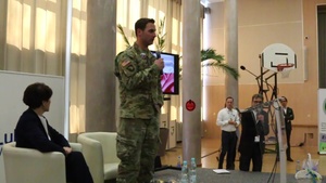 3 Battalion, 29th Field Artillery Regiment support Career Fair Zielona Gora