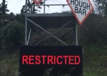 Bar Restricted Warning Sign