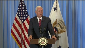 Pence Addresses Service Members in Honolulu