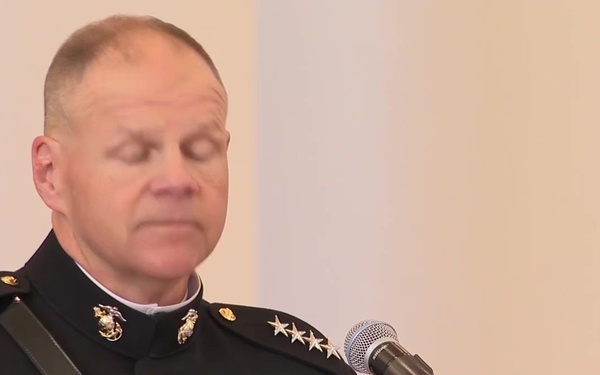 Lt. Gen. Snowden's Funeral Service