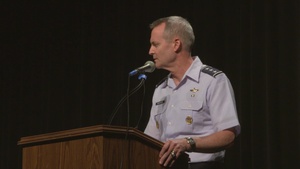Lt. Gen. Darryl Roberson becomes an honorary member of the Silver Eagles