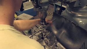 Fabrication shop b-roll