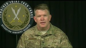 Inherent Resolve Spokesman Briefs Reporters