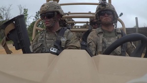 Paratroopers drive new battlefield vehicles