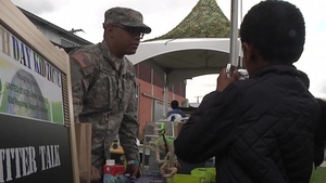 63rd RSC commanding general raises awareness for Earth Day in multiple communities